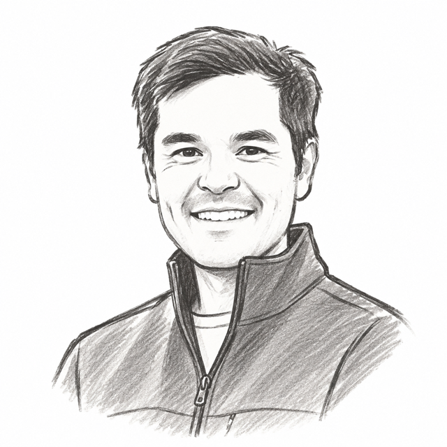 Illustration of Ed Kearney.